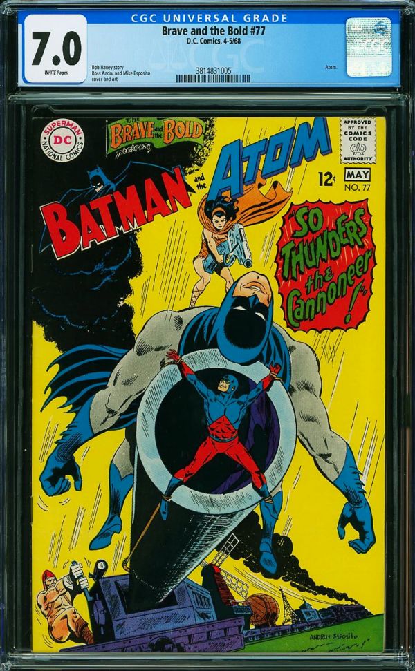 Image for Brave and the Bold #77 CGC 7.0