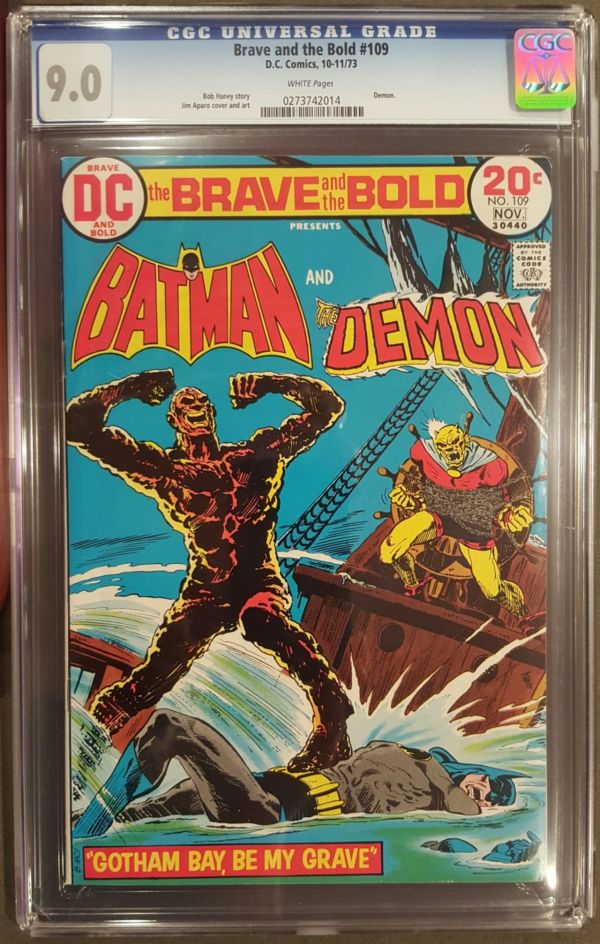 Image for Brave and the Bold #109 CGC 9.0