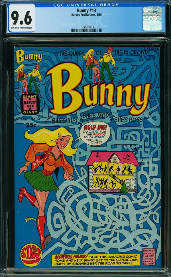 Image for Bunny #13 CGC 9.6