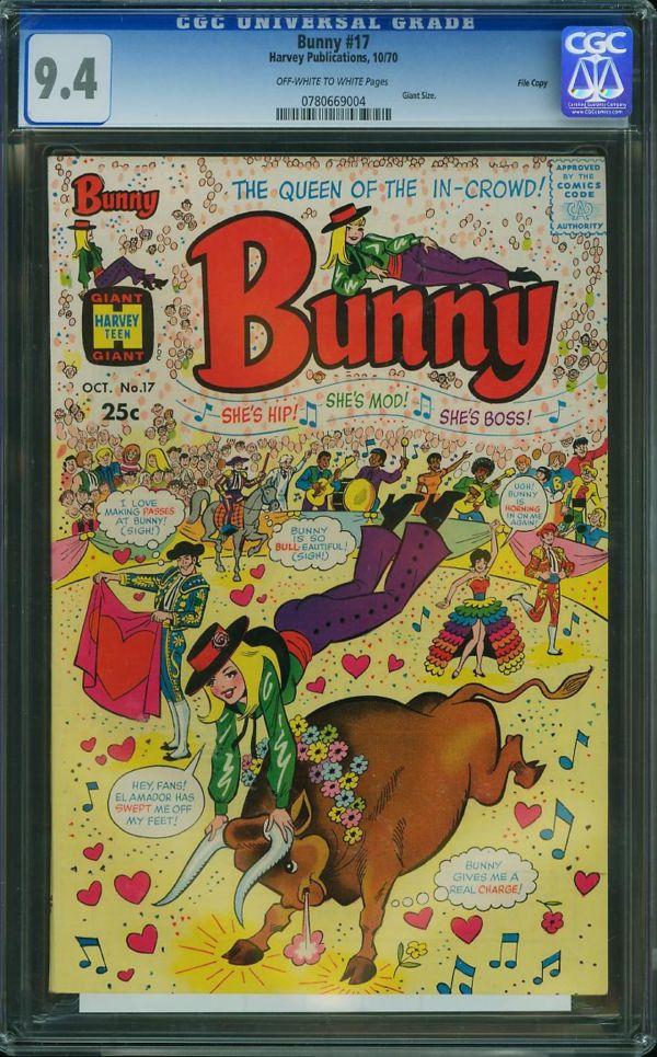 Image for Bunny #17  CGC 9.4