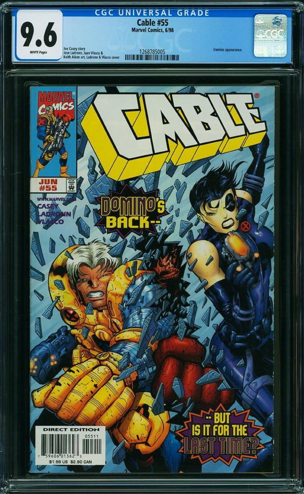 Image for Cable #55 CGC 9.6