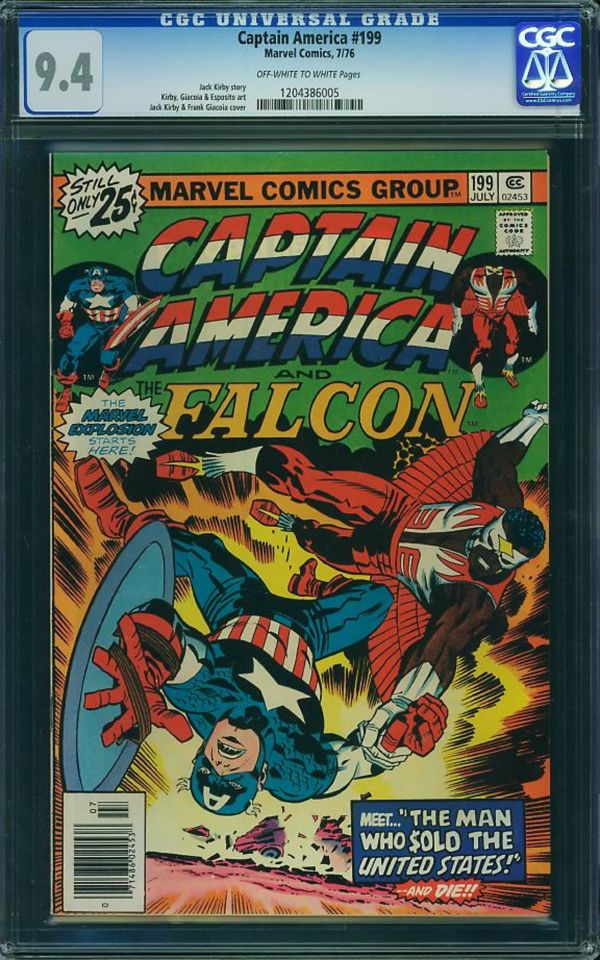 Image for Captain America #199 CGC 9.4