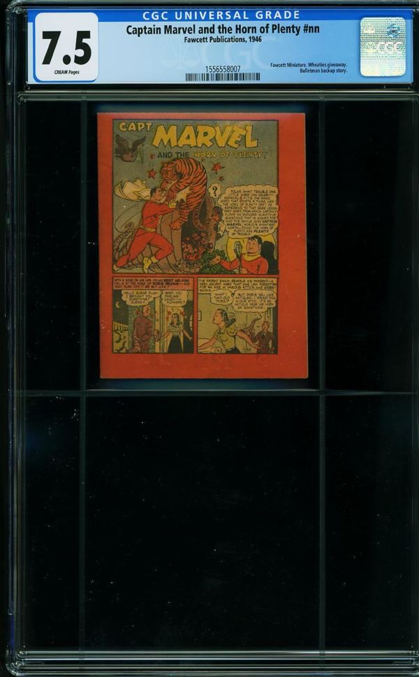 Image for Captain Marvel and the Horn of Plenty#0  CGC 7.5