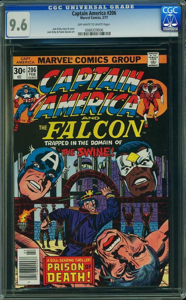 Image for Captain America #206  CGC 9.6