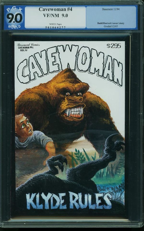 Image for Cavewoman #4 PGX 9.0