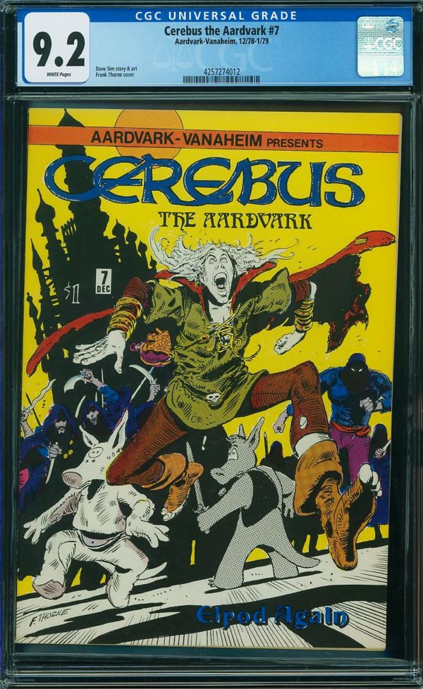 Image for Cerebus the Aardvark #7 CGC 9.2