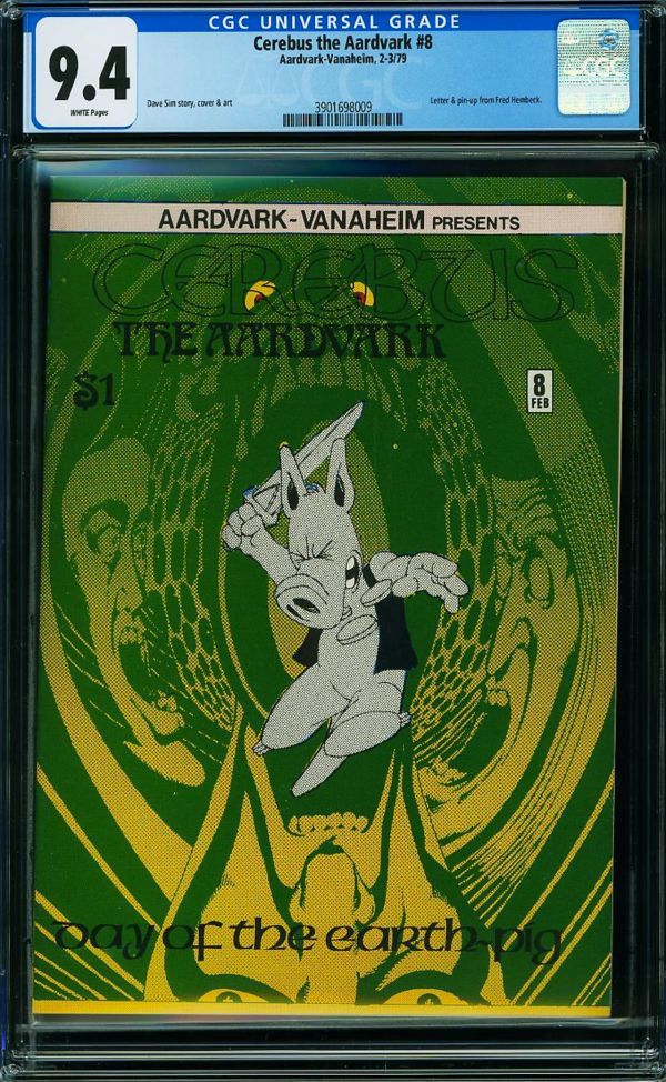 Image for Cerebus the Aardvark #8 CGC 9.4