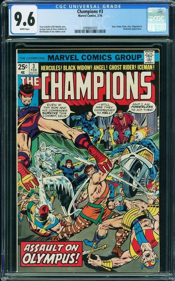 Image for Champions #3  CGC 9.6