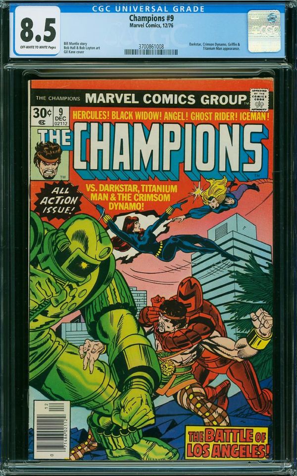 Image for Champions #9 CGC 8.5