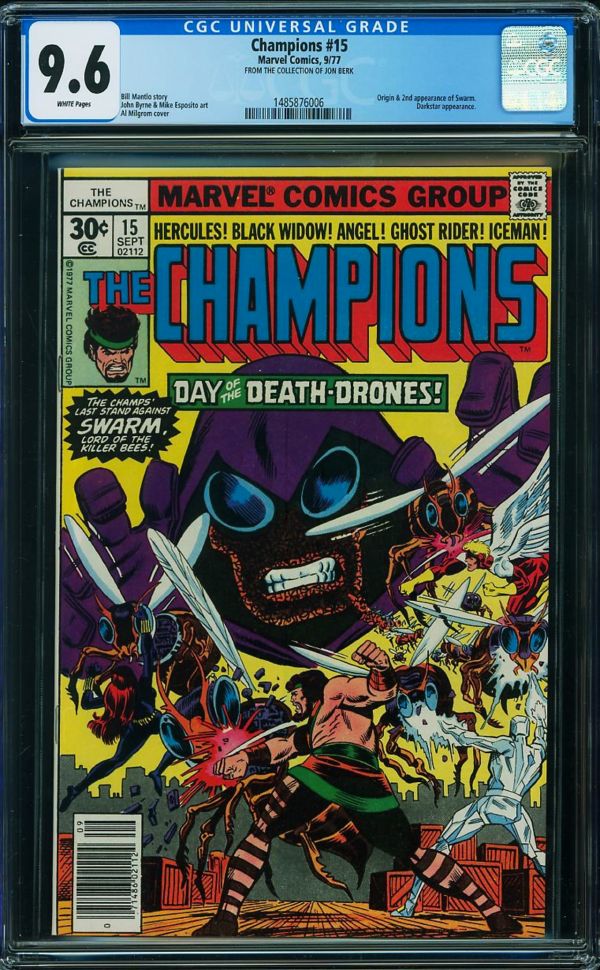 Image for Champions #15 CGC 9.6