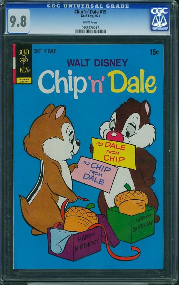 Image for Chip 'n' Dale #19 CGC 9.8