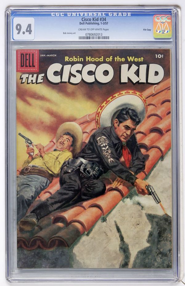 Image for Cisco Kid #34 CGC 9.4