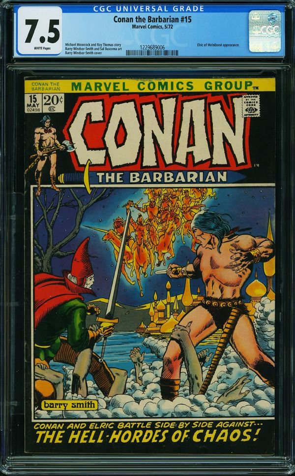 Image for Conan the Barbarian #15 CGC 7.5
