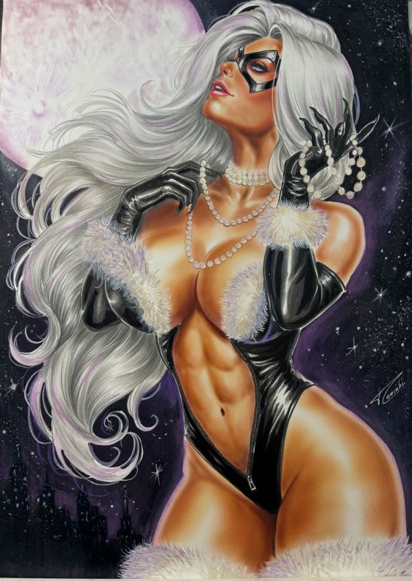Image for Black Cat 11x17 by THIAGO CAMINHA 