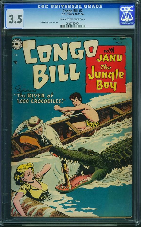 Image for Congo Bill #2 CGC 3.5
