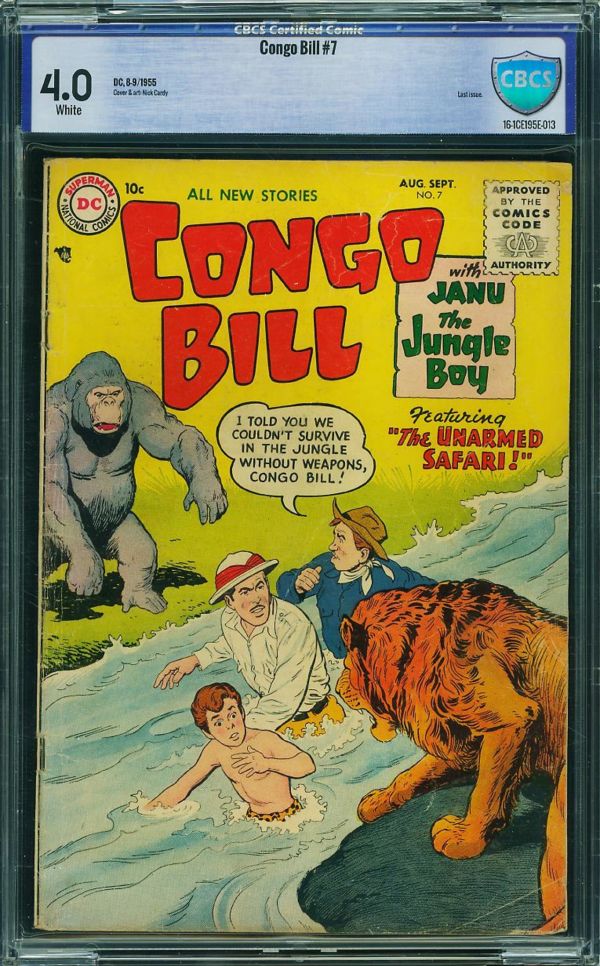 Image for Congo Bill #7 CBCS 4.0