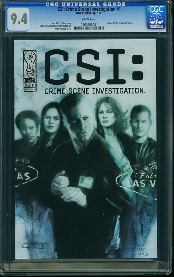 Image for CSI: Crime Scene Investigation #1 CGC 9.4