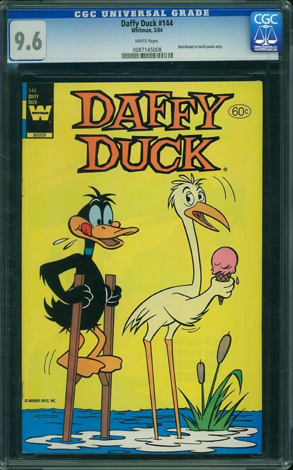 Image for Daffy Duck #144 CGC 9.6