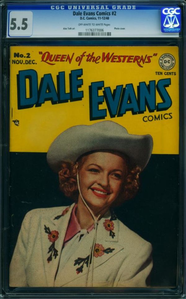 Image for Dale Evans Comics #2 CGC 5.5