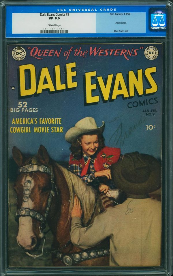 Image for Dale Evans Comics #9 CGC 8.0