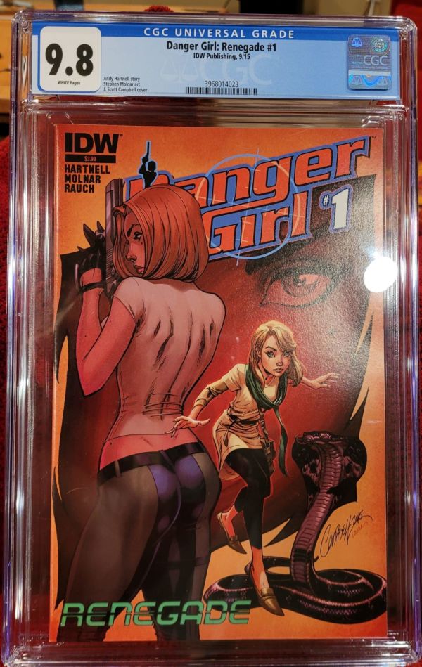 Image for Danger Girl: Renegade #1 CGC 9.8
