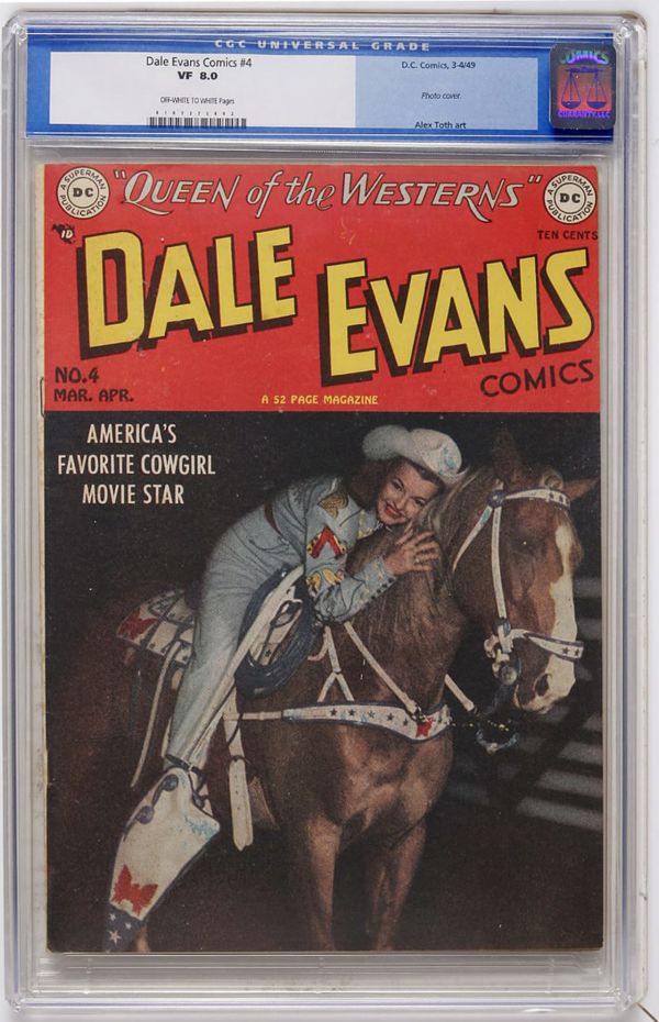 Image for Dale Evans Comics #4 CGC 8.0
