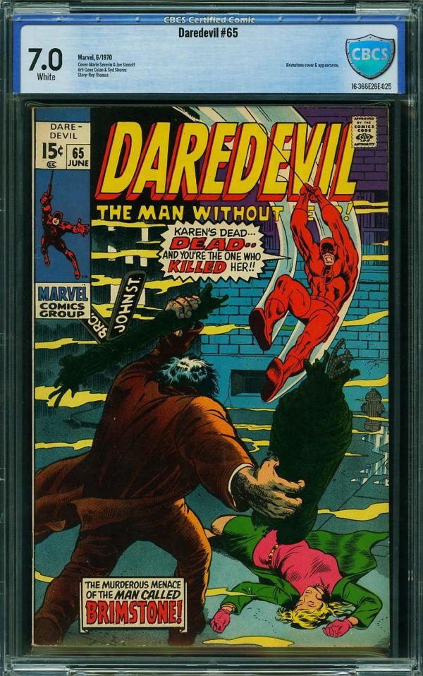 Image for Daredevil #65 CBCS 7.0