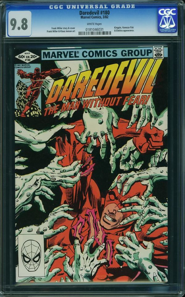 Image for Daredevil #180 CGC 9.8
