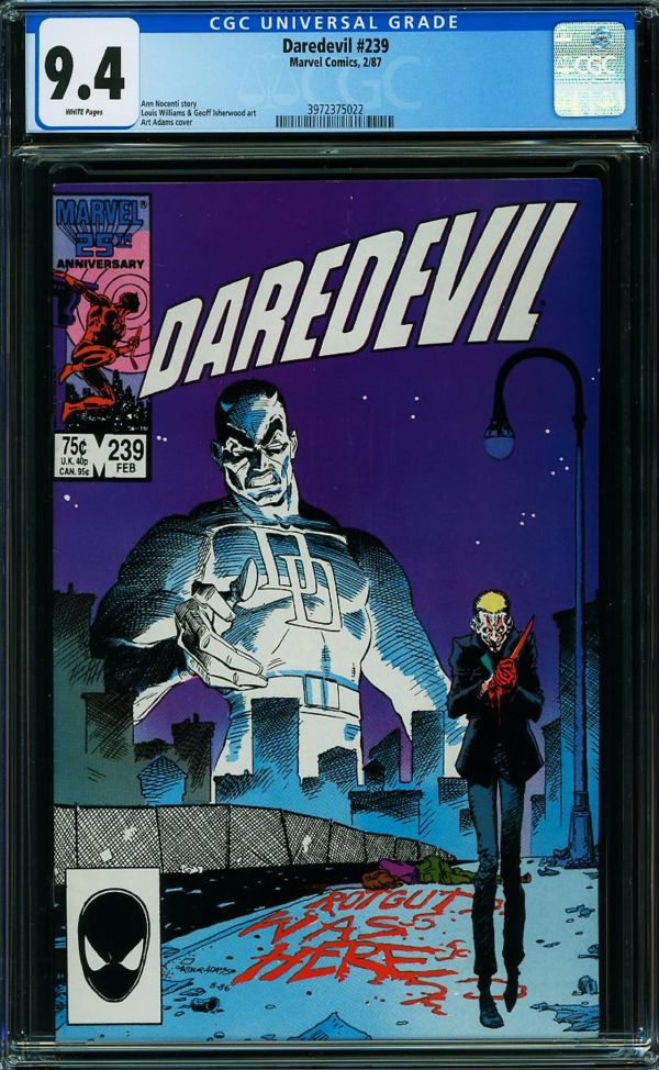 Image for Daredevil #239 CGC 9.4