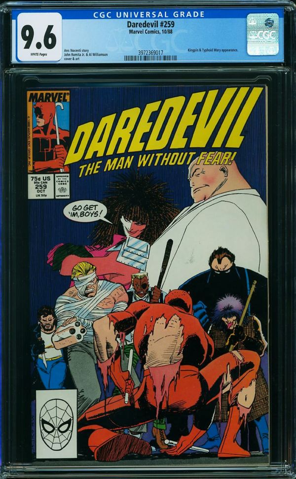 Image for Daredevil #259 CGC 9.6
