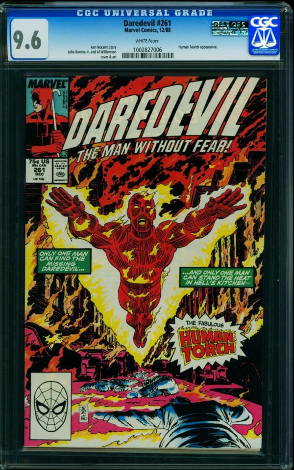 Image for Daredevil #261 CGC 9.6
