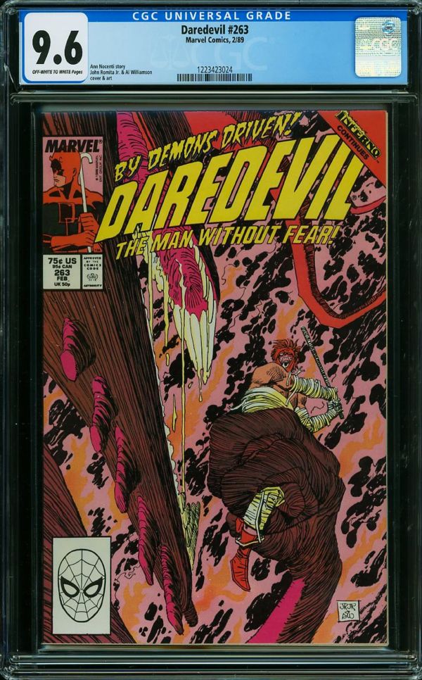 Image for Daredevil #263 CGC 9.6