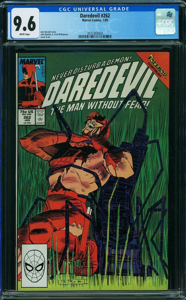 Image for Daredevil #262 CGC 9.6