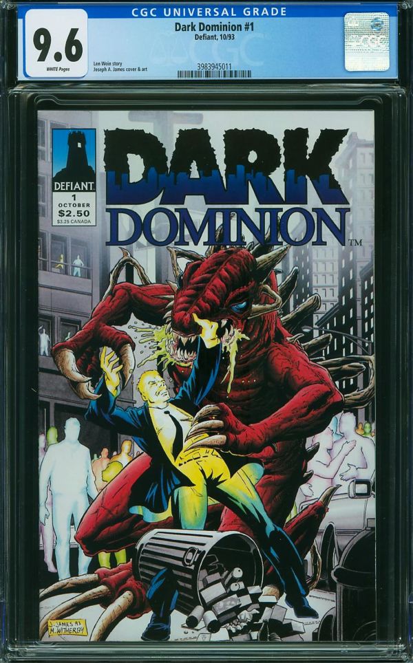 Image for Dark Dominion #1 CGC 9.6