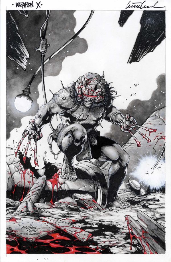 Image for Heubert Khan Michael 11x17 Commission Slot