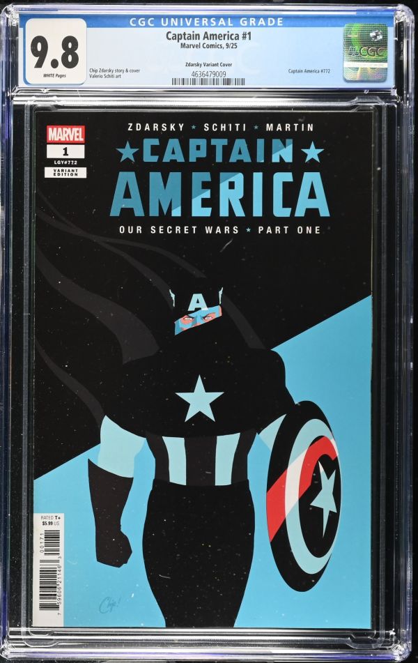 Image for Captain America #1 (2025) volume 12 - Chip Zdarsky variant