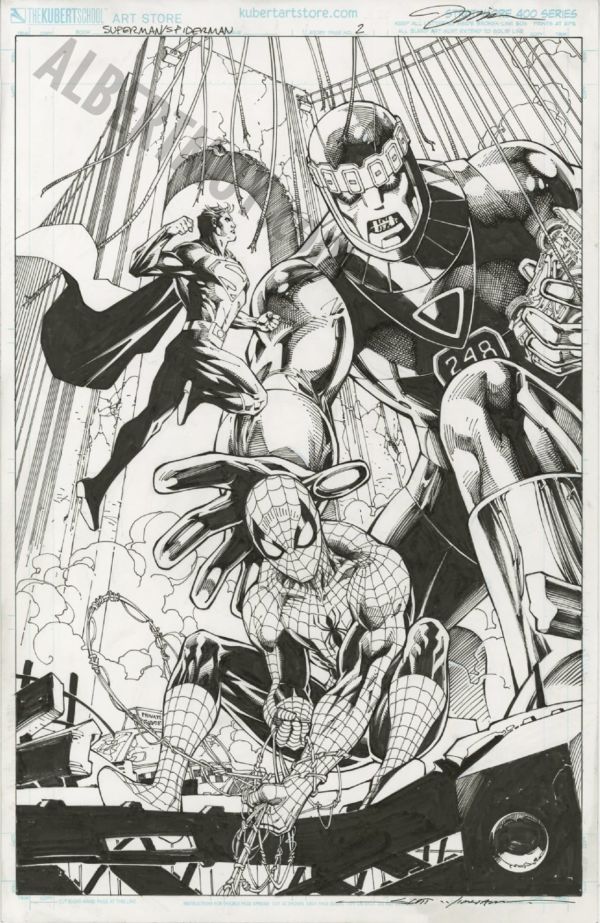 Image for Jim Lee Superman Spider-Man page 5