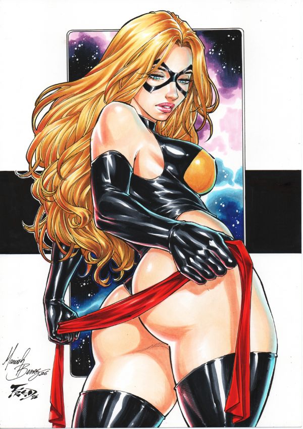 Image for Ms. Marvel Pin Up 9x12