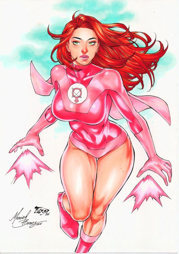 Image for Atomic Eve pin-up 9x12