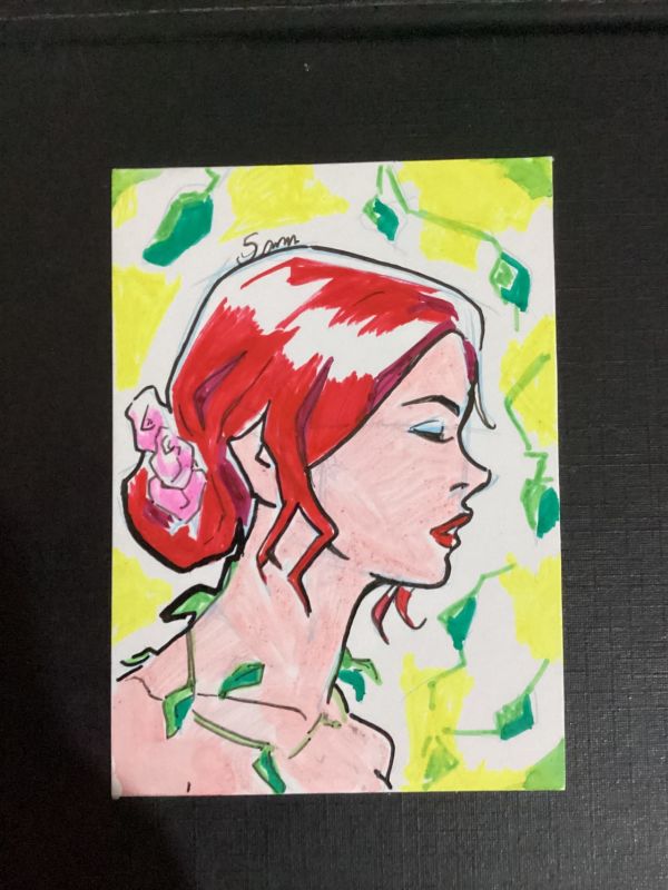 Image for Poison Ivy - Personal Sketch Card 
