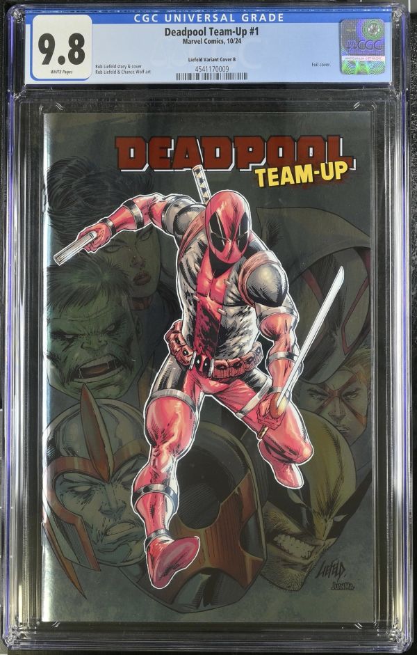 Image for Deadpool Team-Up #1 Liefeld Variant CGC 9.8