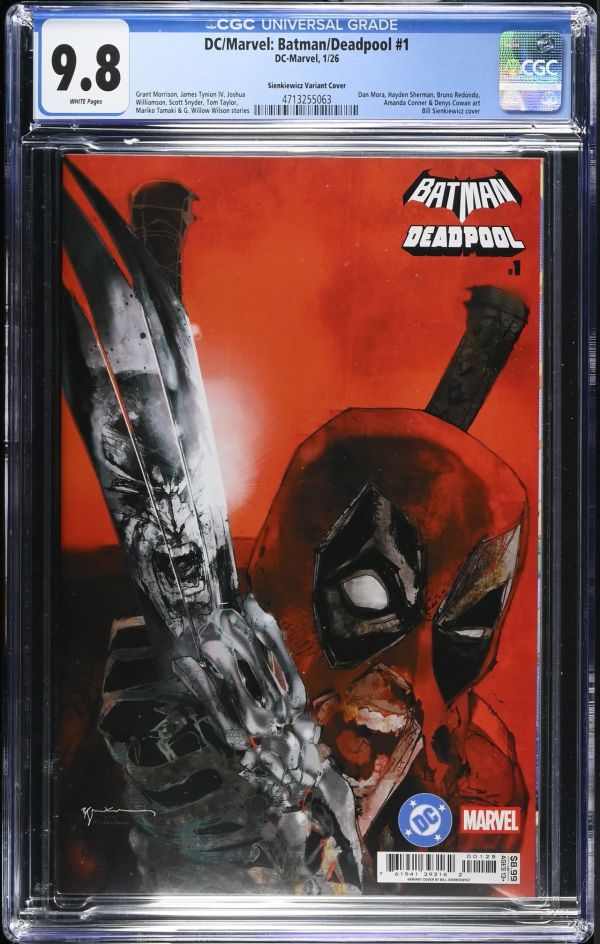 Image for Batman/Deadpool #1 Sienkiewicz Variant CGC 9.8