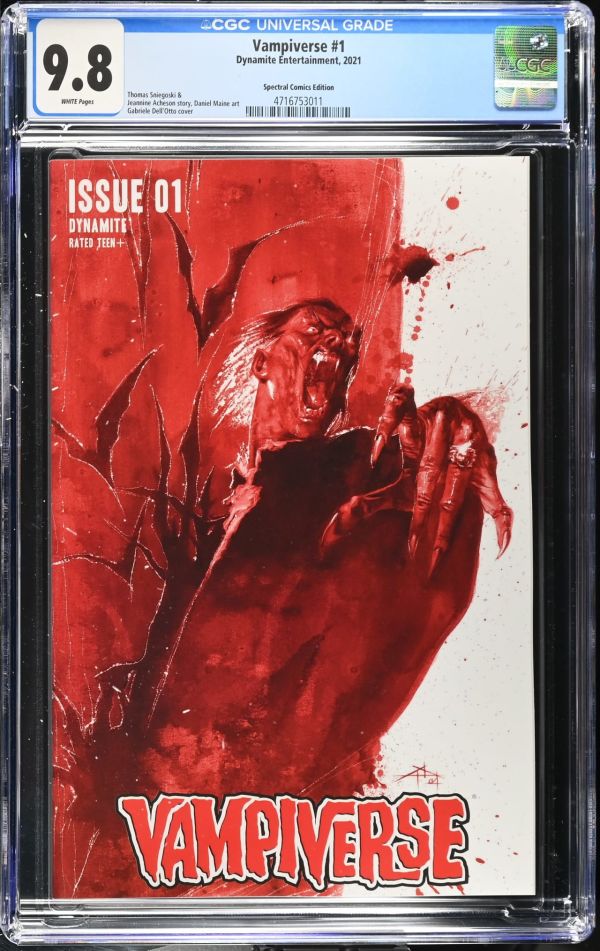 Image for Vampiverse #1 Spectral Comics Edition CGC 9.8