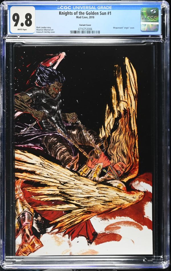 Image for Knights of the Golden Sun #1 Variant Cover CGC 9.8