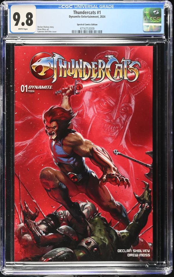 Image for Thundercats #1 Spectral Comics Edition CGC 9.8