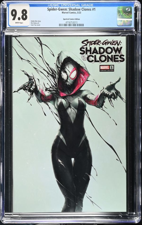 Image for Spider-Gwen: Shadow Clones #1 CGC 9.8 Spectral Comics Edition