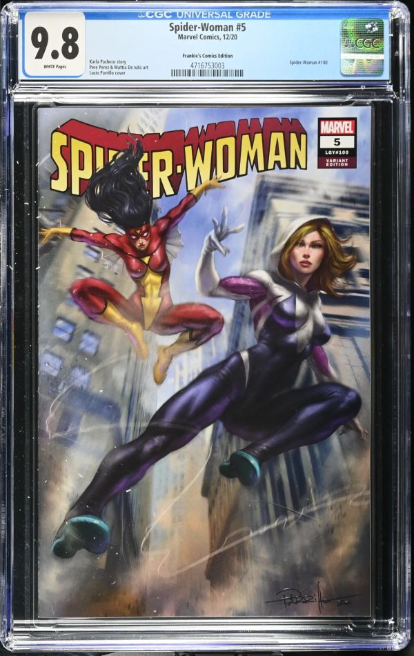 Image for Spider-Woman #5 CGC 9.8 Frankie's Comics Edition