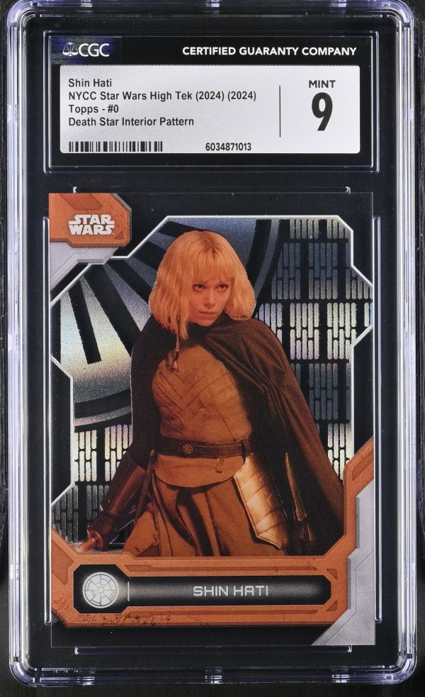 Image for Shin Hati #0 NYCC Star Wars High Tek CGC 9