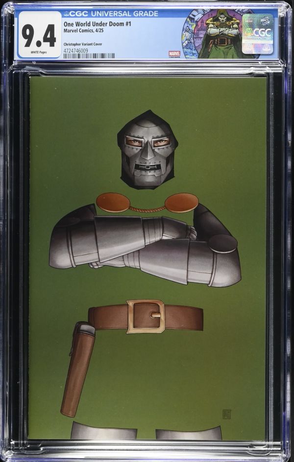 Image for One World Under Doom #1 Christopher Variant CGC 9.4