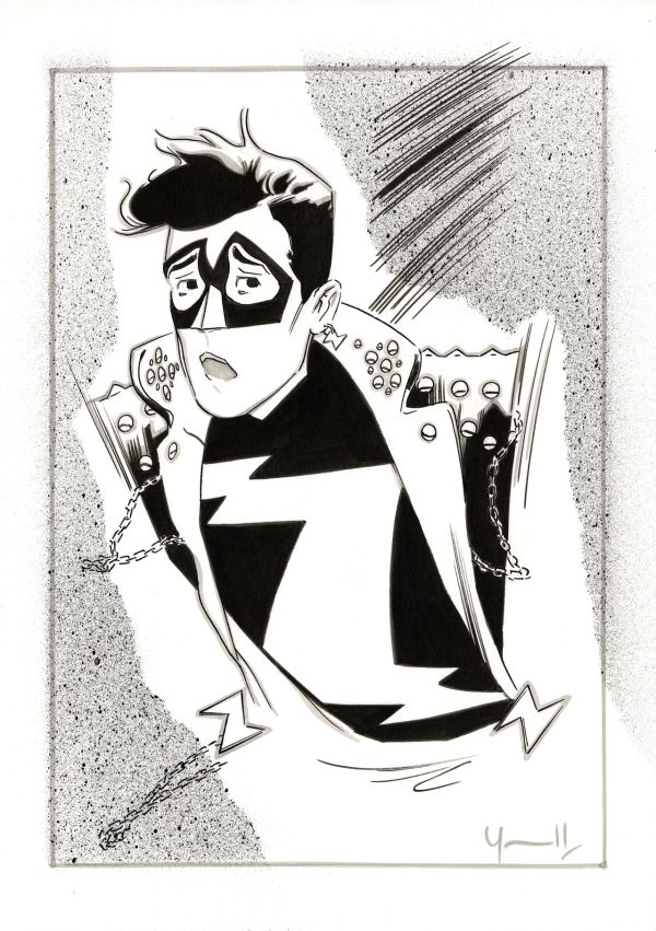 Image for Zenith Original Art, Ink on Vellum